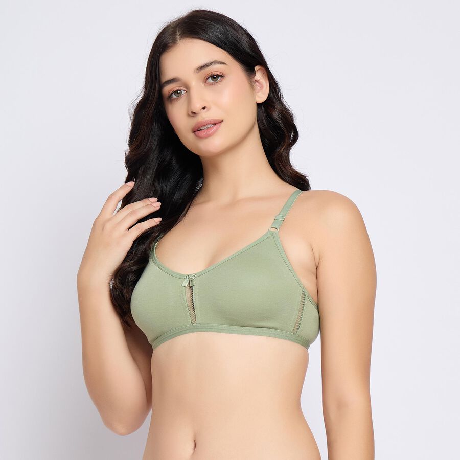 Ladies' Bra, Light Green, large image number null