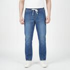 Men's Blue Slim Fit Classic Jeans, Mid Blue, small