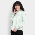 Solid Shirt, हल्का हरा, small image number null