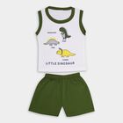 Infant Boys' 100% Cotton Baba Suit , ओलिव, small image number null