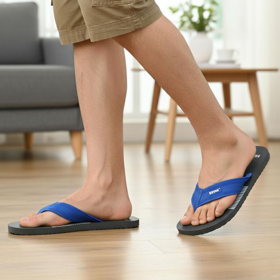 Men's Slipper, Grey, large