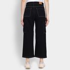 Ladies' 100% Cotton Jeans , Black, small image number null