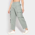 Ladies' 100% Cotton Trousers , हल्का हरा, small image number null