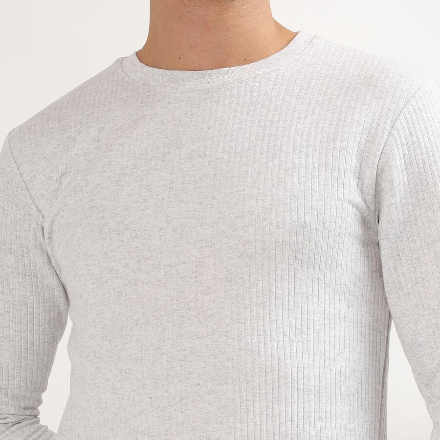 Men's Thermal Upper, मिश्रित हल्का ग्रे, large image number null