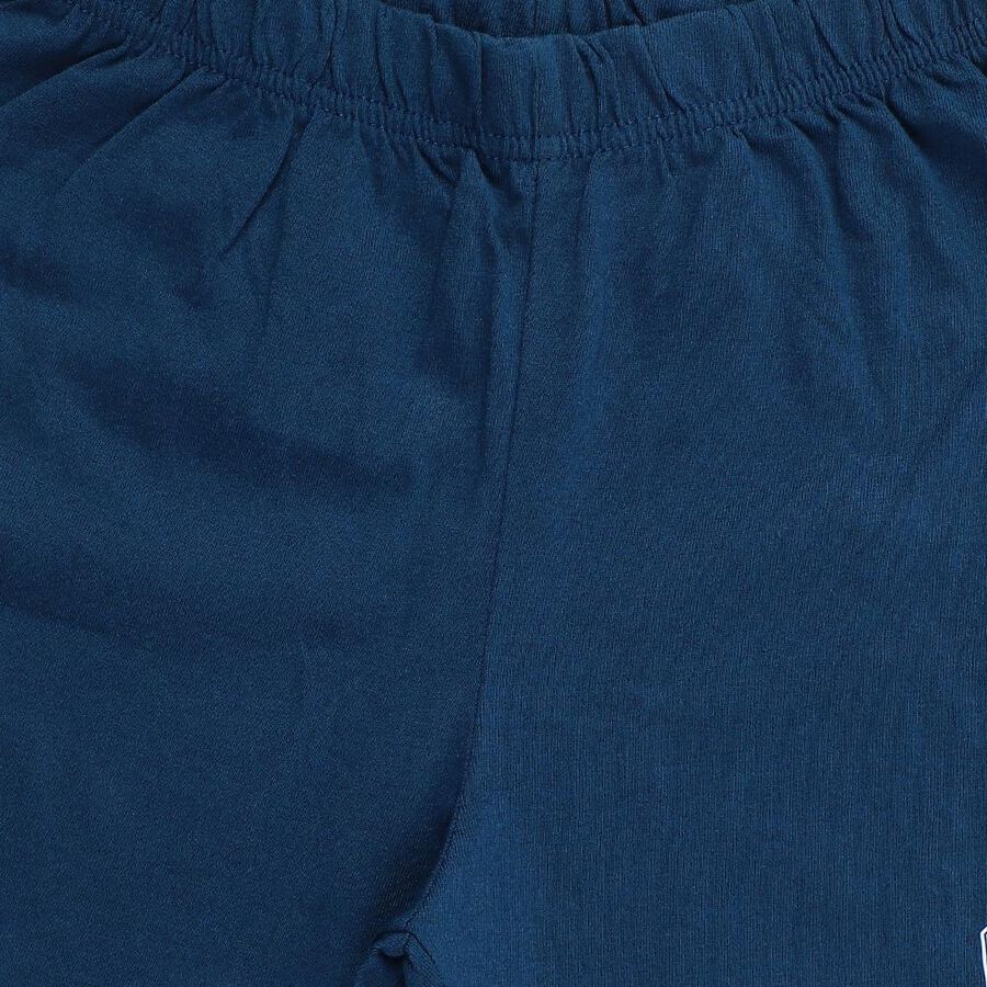 Boys' Bermuda, टील ब्लू, large