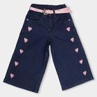 Girls' Jeans , Dark Blue, small image number null