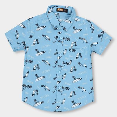 Boys' 100% Cotton Casual Shirt