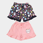 Infants Cotton Printed Half Pant, Navy Blue, small image number null