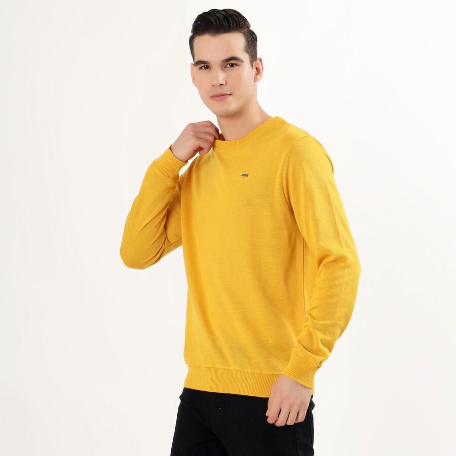Men's Pullover, मस्टर्ड, large image number null