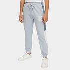 Boys Light Powder Blue Color-Blocked Jogger Pyjama, हल्का नीला, small image number null