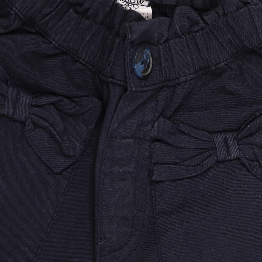 Infants' 100% Cotton Cotton Trousers , Navy Blue, large image number null
