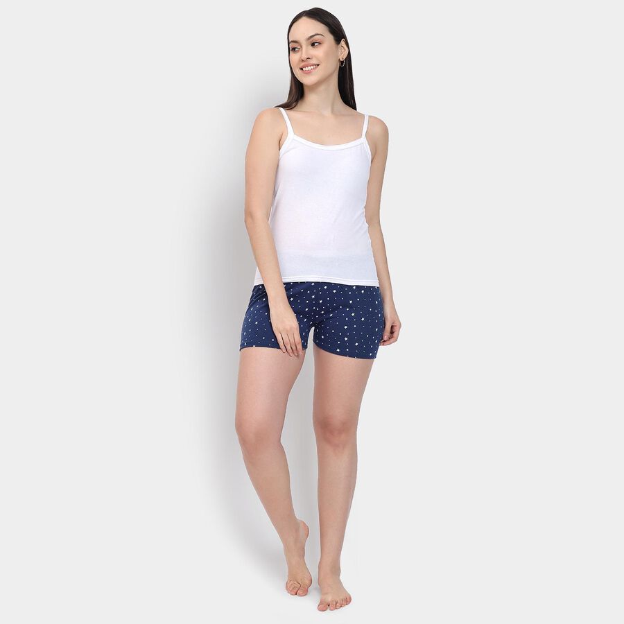 Ladies' Shorts , नेवी ब्लू, large