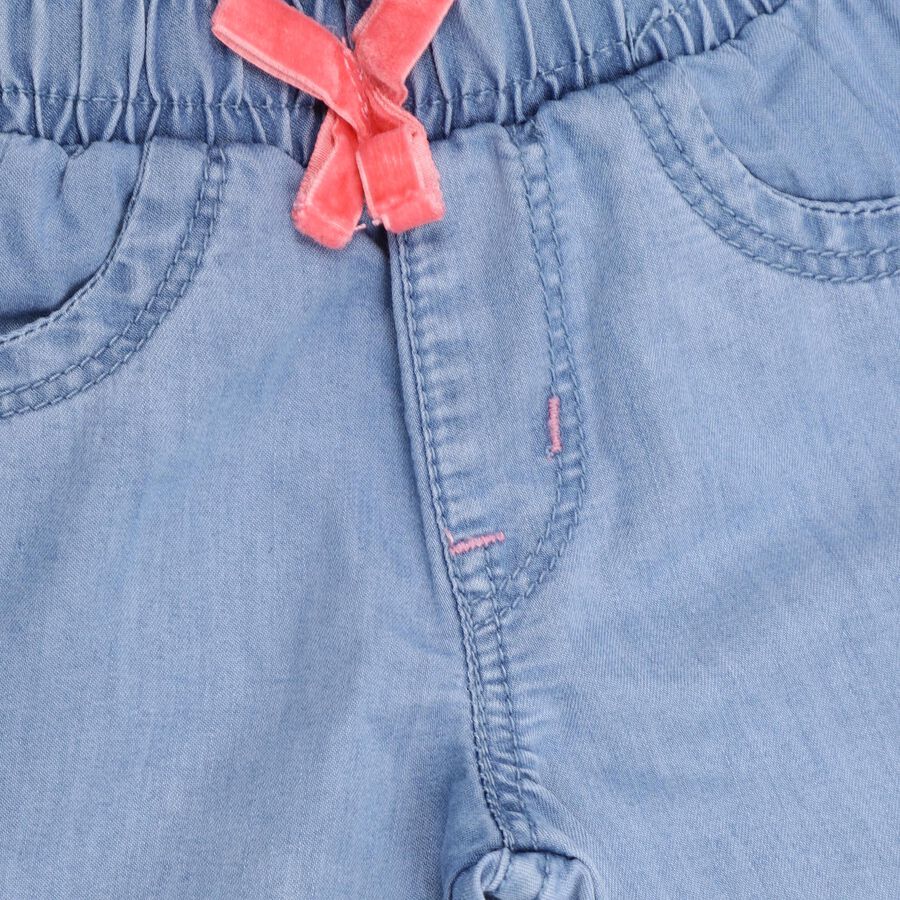 Girls' Jeans , Mid Blue, large image number null