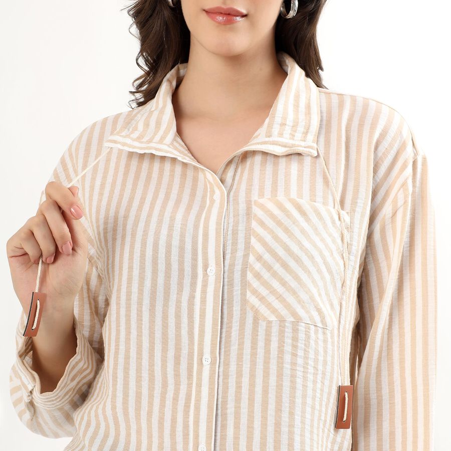 Ladies' Shirt, Beige, large image number null