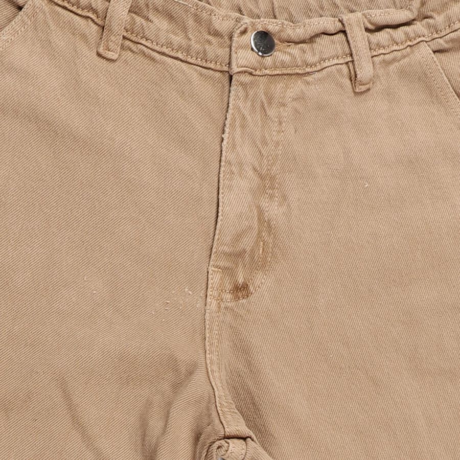 Boys' 100% Cotton Jeans, गहरा पीला, large image number null