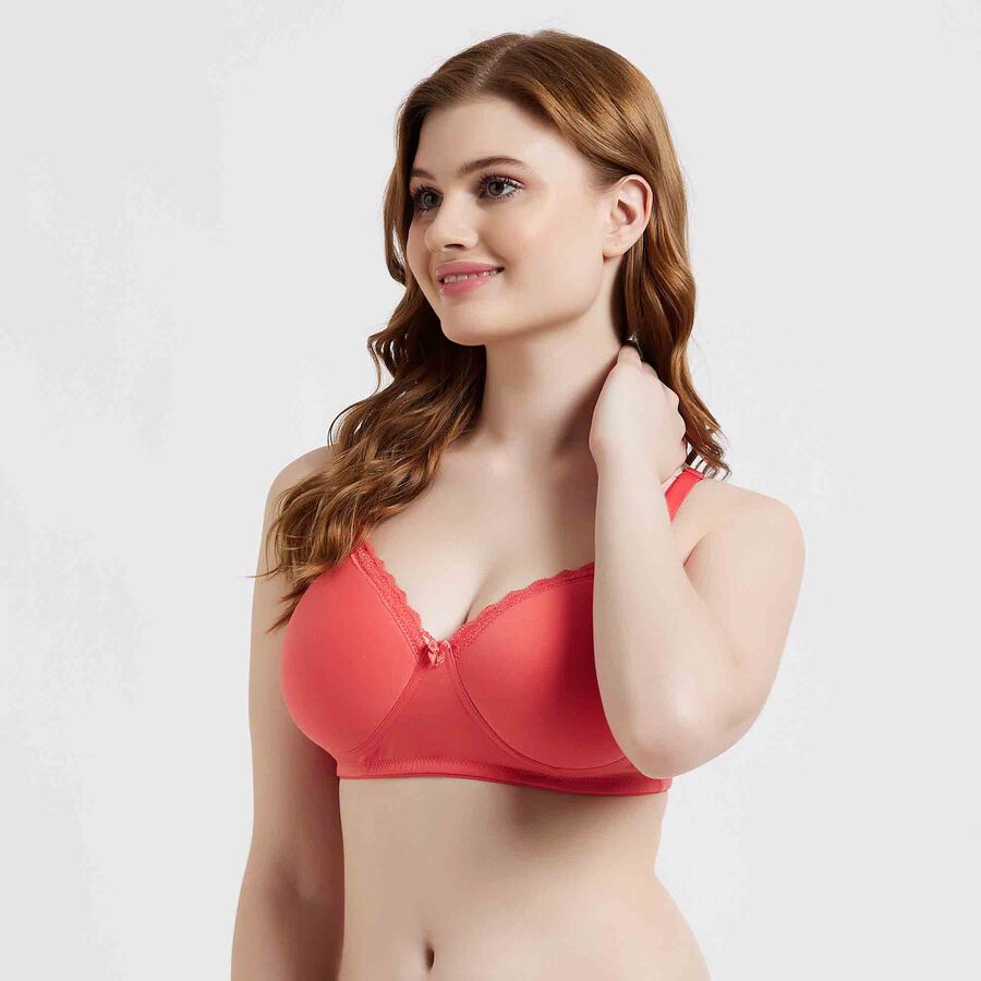 Solid Bra, Coral, large image number null