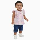 Infants' Capri Set, Light Pink, small image number null