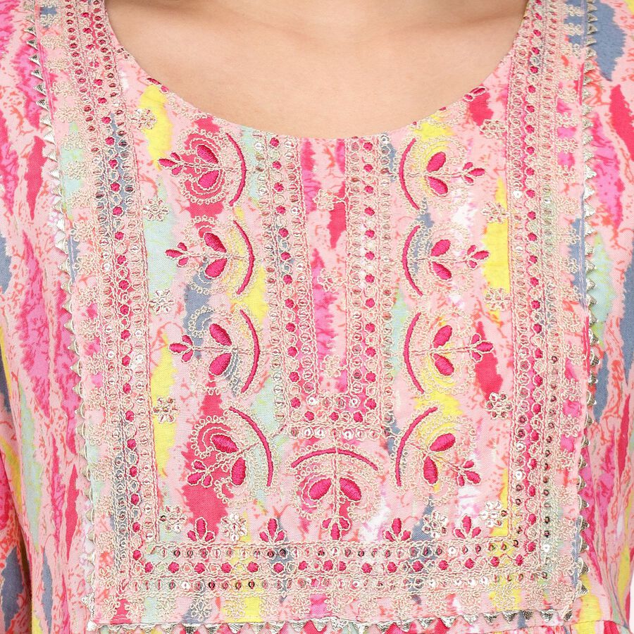 Ladies' Ethnic Set, Pink, large image number null