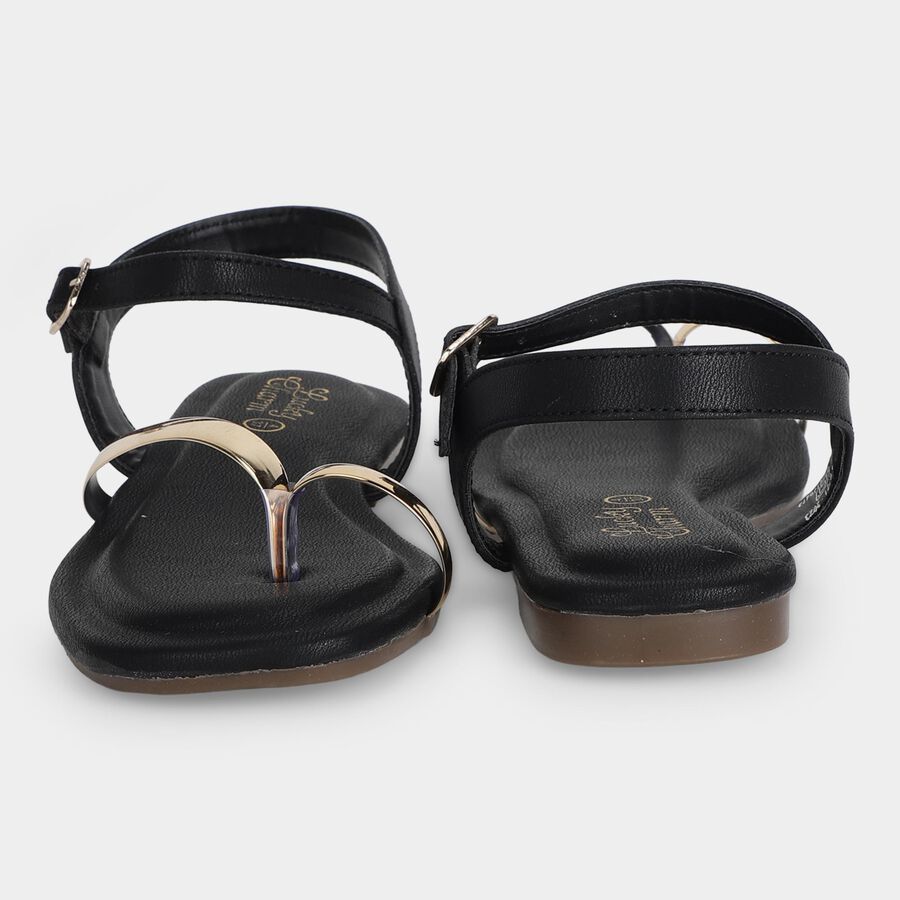 Ladies' Sandal, Black, large