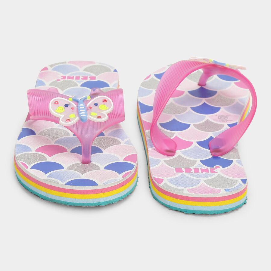 Kids' Slippers, Pink, large image number null