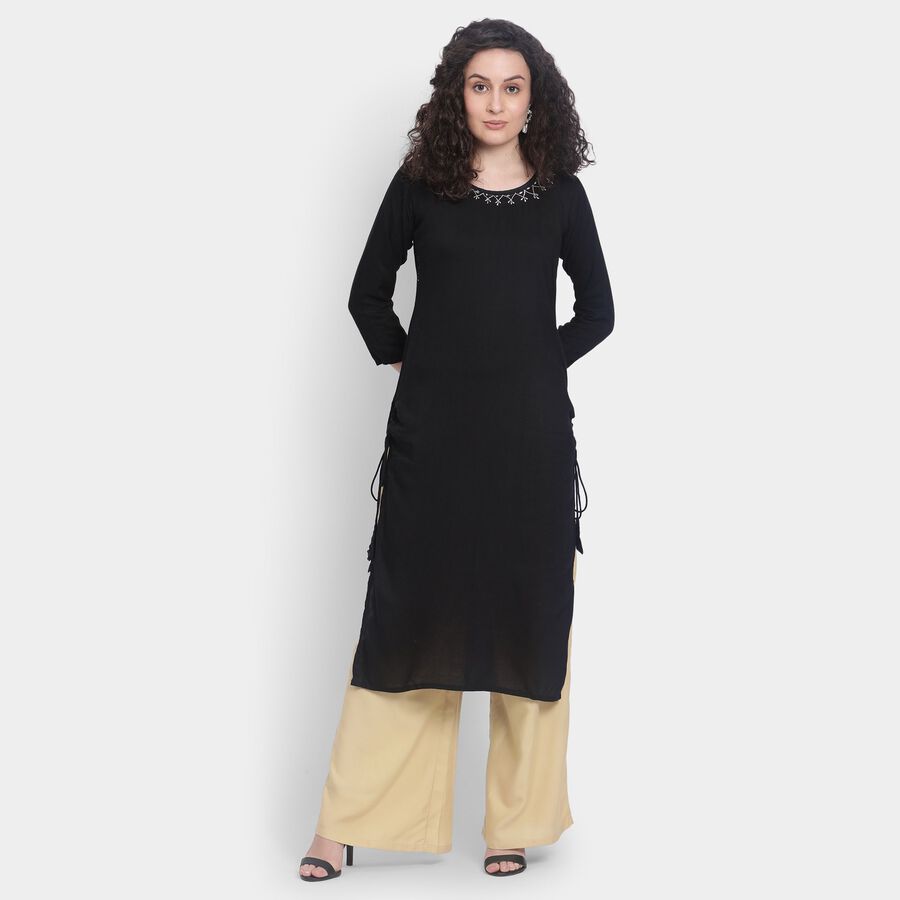 Ladies' Palazzos , गहरा पीला, large image number null
