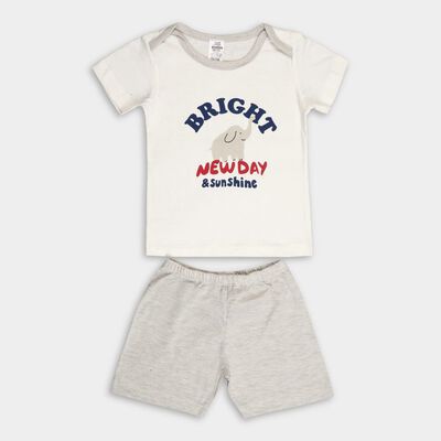 Infant Boy's Cotton Baba Suit