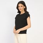 Ladies'  Crop  Top, Black, small image number null
