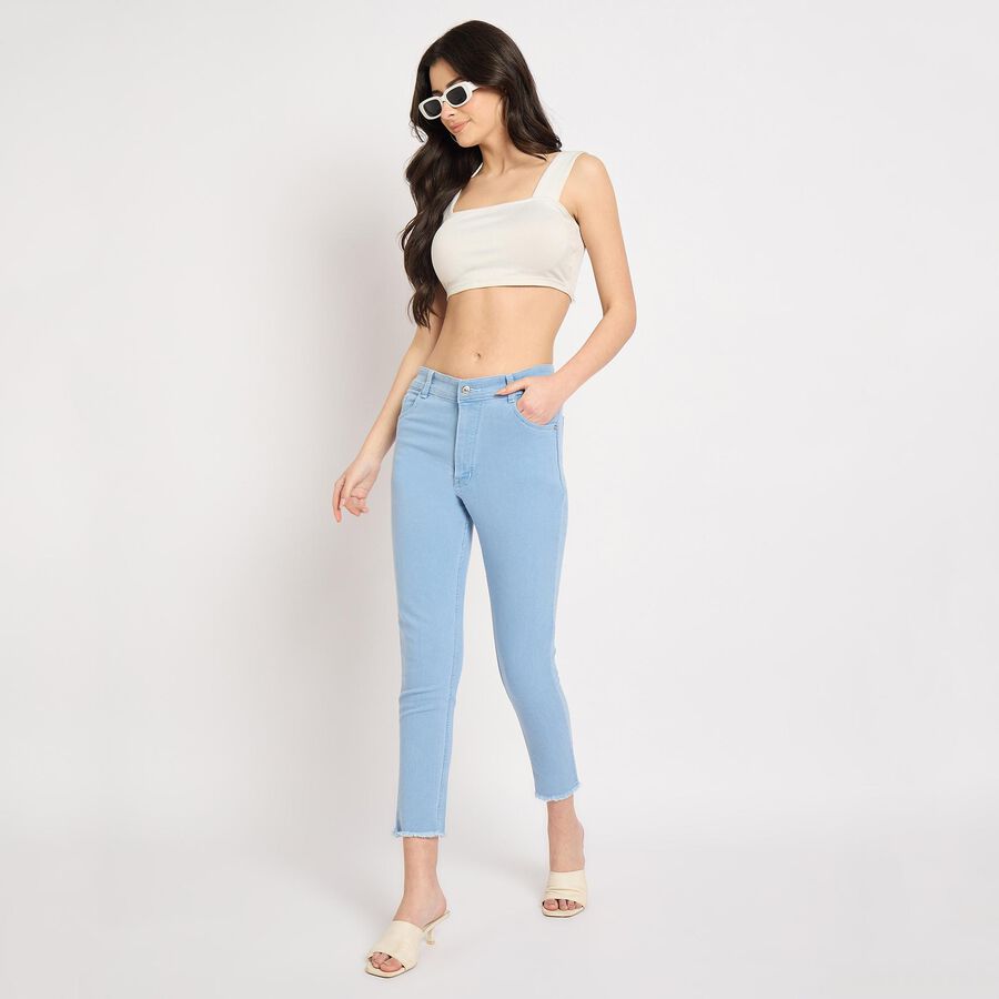 Ladies' Jeans , Ice Blue, large image number null