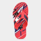 Kids Printed Slippers, Red, small image number null