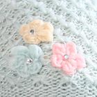 Women's Light Pastel Blue Floral Beanie Cap, हल्का हरा, small image number null