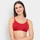 Ladies' Bra , मरून, small image number null