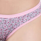 Cotton Printed Panty, Pink, small image number null