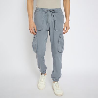 Men's Slim Fit Casual Trousers