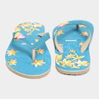 Ladies' V Strap Slipper, Turquoise, small image number null