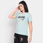 Ladies' Round Neck T-Shirt, Light Green, small