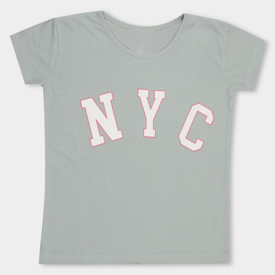 Girls' T-Shirt, Light Green, large image number null