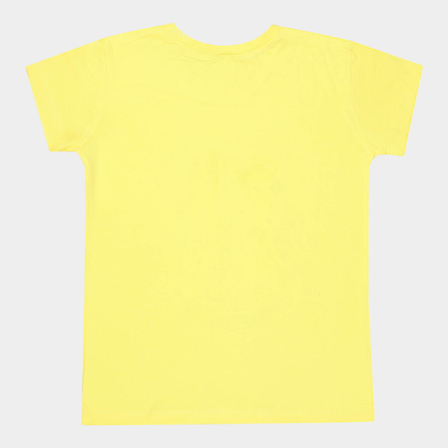 Girls T-Shirt, Yellow, large image number null