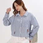 Ladies' Shirt, Mid Blue, small image number null