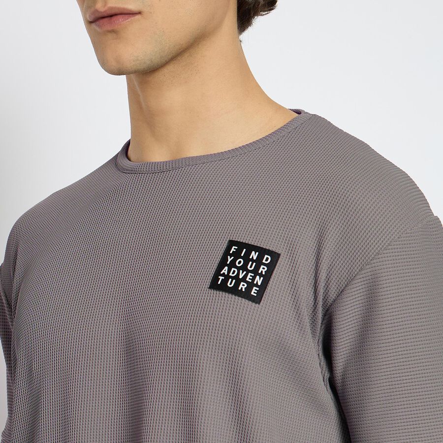 Men's Drifit T-Shirt , Dark Grey, large