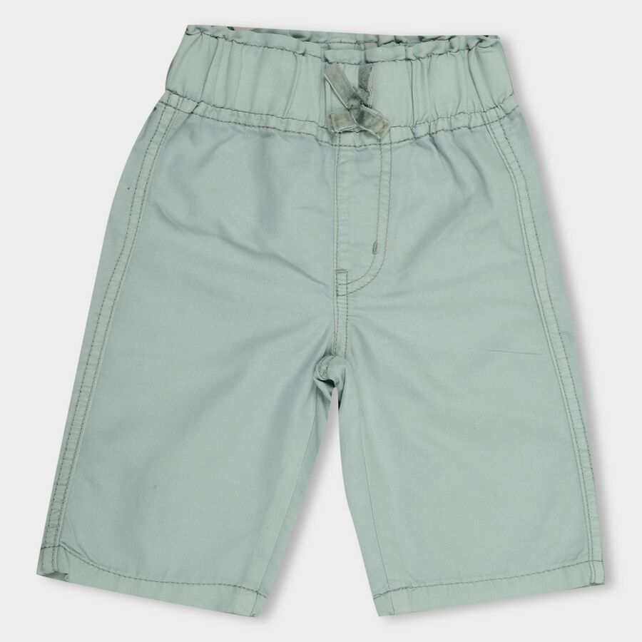 Girls' Capri, हल्का हरा, large image number null