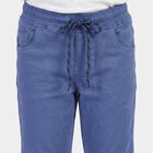 Boys' Blue Straight Fit Drawstring Waist Jeans, Light Blue, small