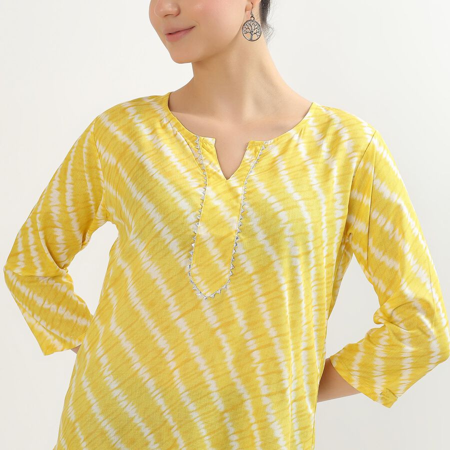Ladies' Kurti , Yellow, large image number null