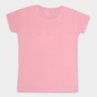 Girl's T-Shirt, गुलाबी, small image number null