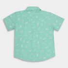 Boys' 100% Cotton Casual Shirt, हल्का हरा, small image number null