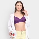 Ladies' Bra, बैंगनी, small image number null