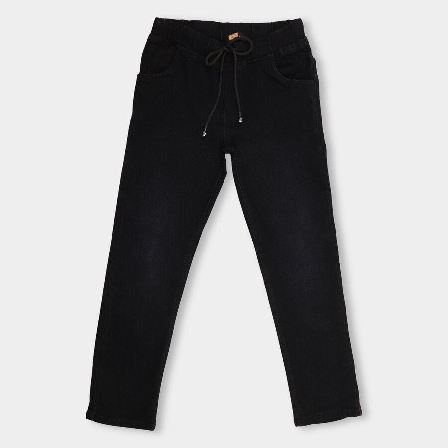 Boys' Jeans , काला, large image number null