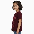 Girls' T-Shirt, Wine, small image number null