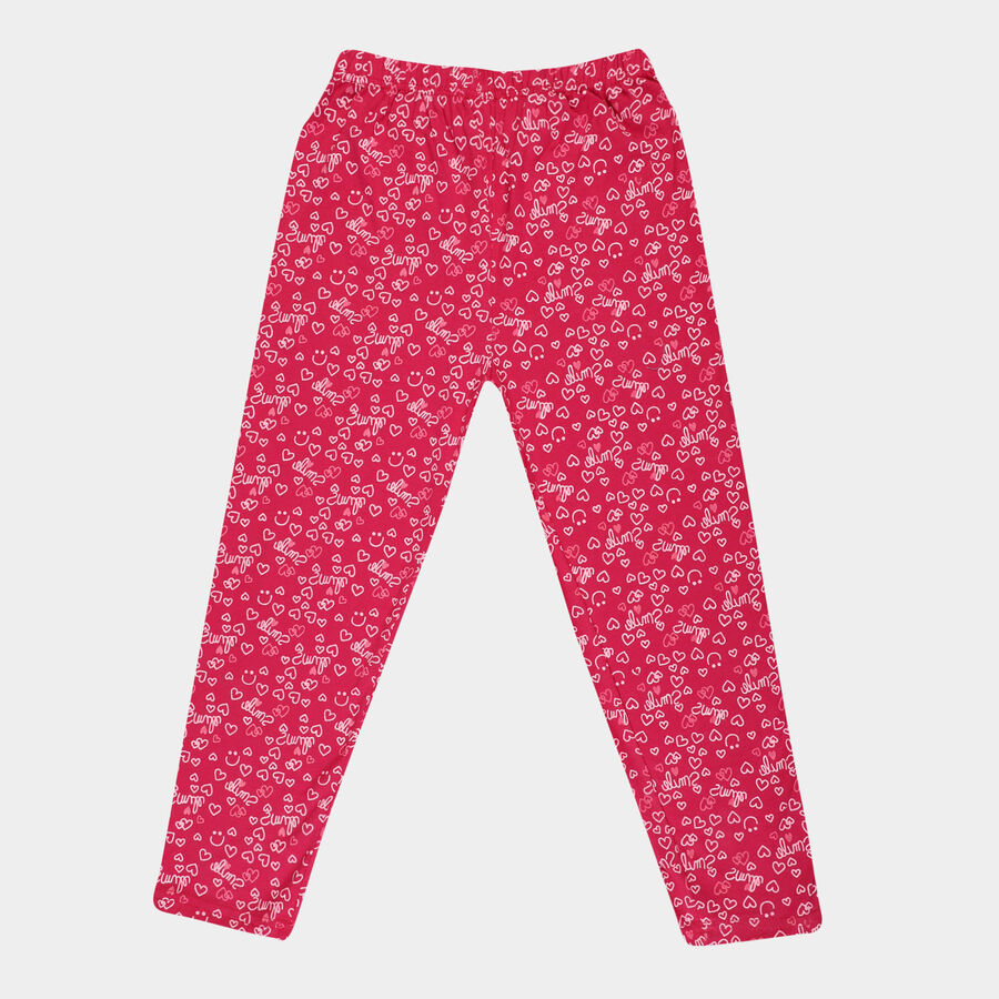 Girls Pyjama, Fuchsia, large image number null