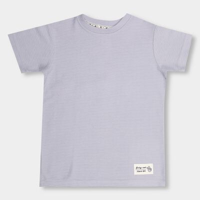 Light Blue Boys' Half Sleeves T-Shirt