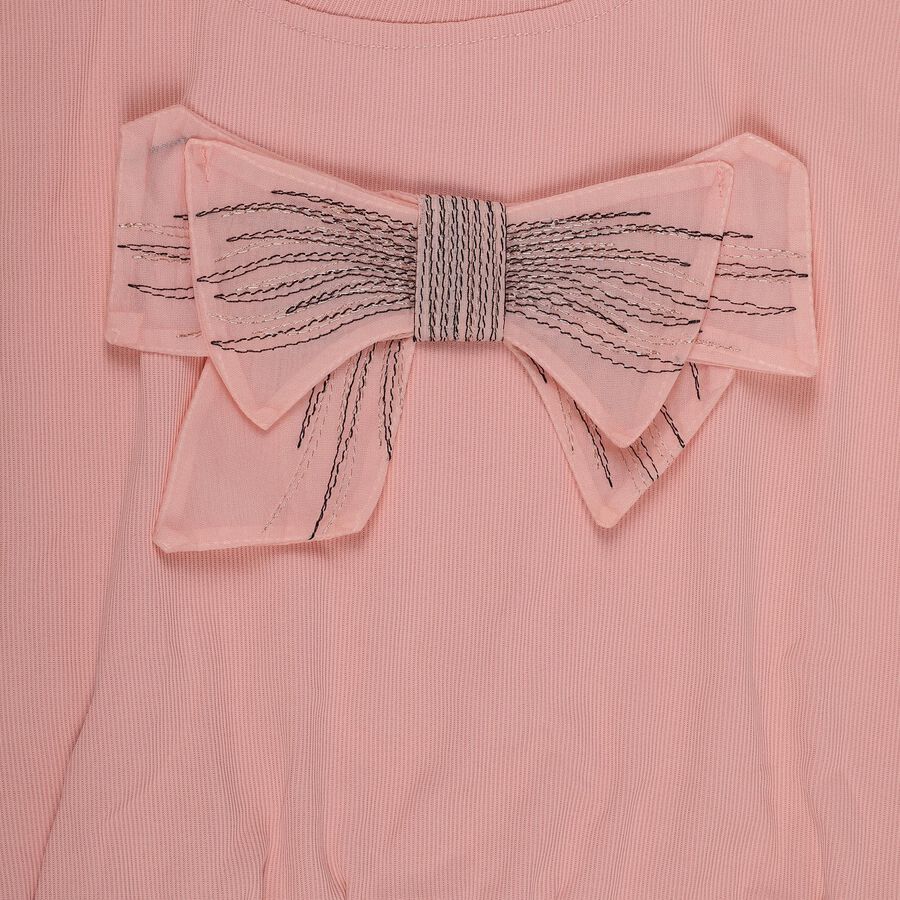 Girls' T-Shirt , पीच, large image number null